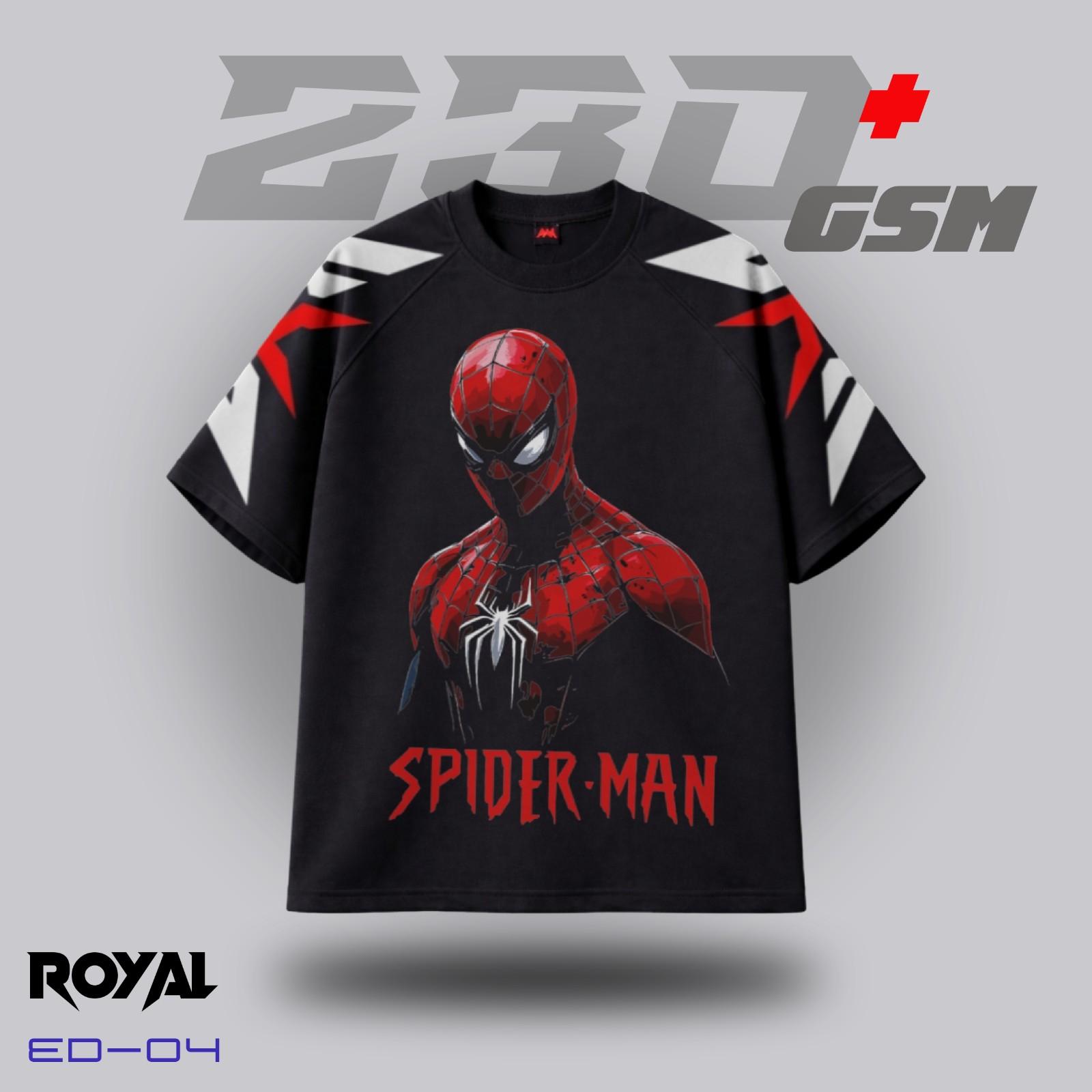 🕷️ "SPIDERMAN WEB SLINGER" Iconic Oversized T-Shirt | ED-04