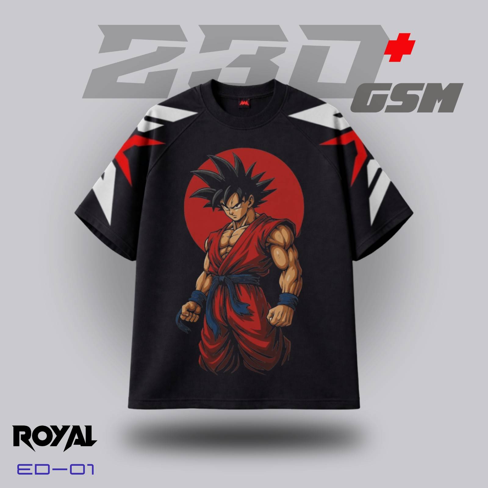 💥 "GOKU ULTRA INSTINCT" Iconic Oversized T-Shirt | ED-01