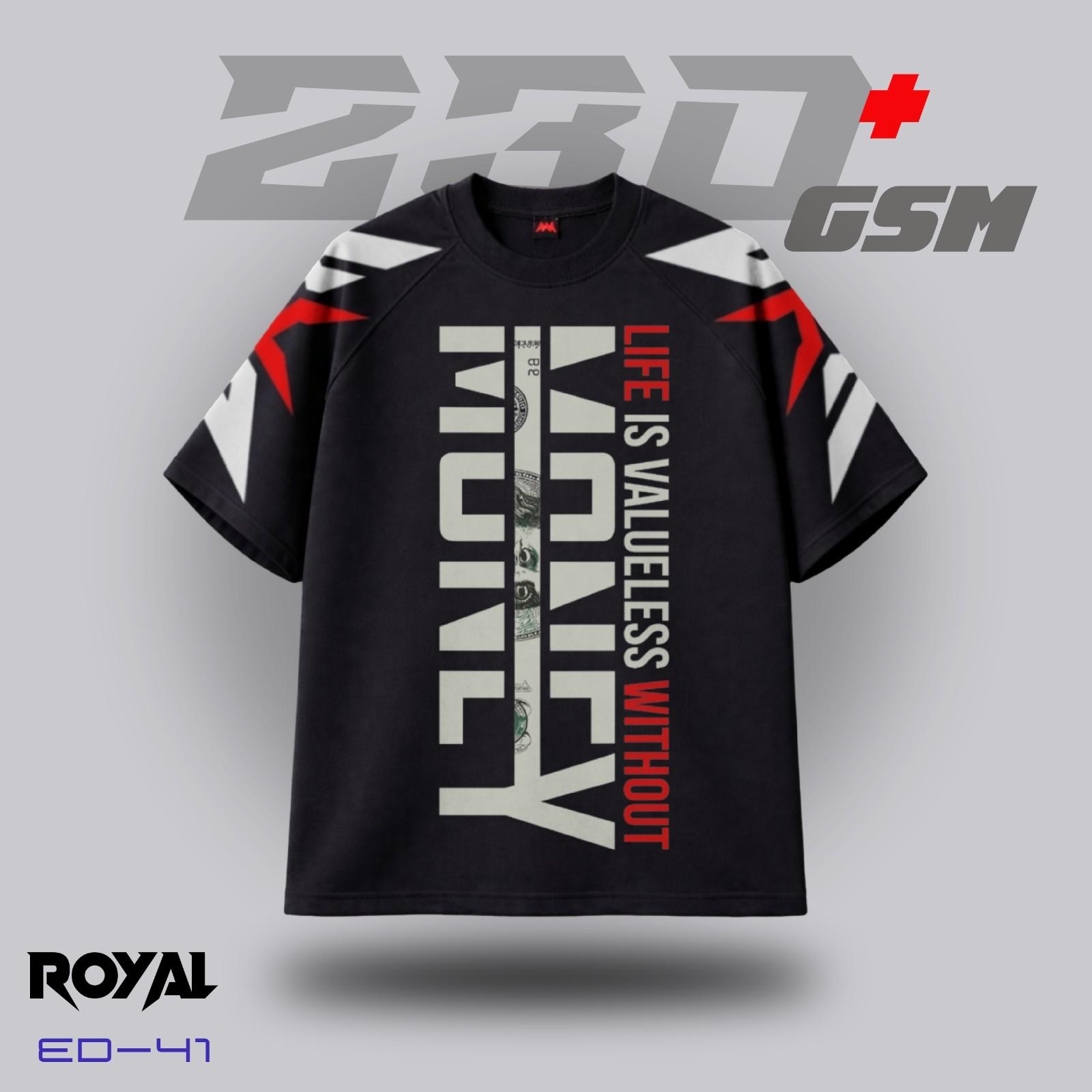 💰 "MONEY MINDSET" Iconic Oversized T-Shirt | ED-41
