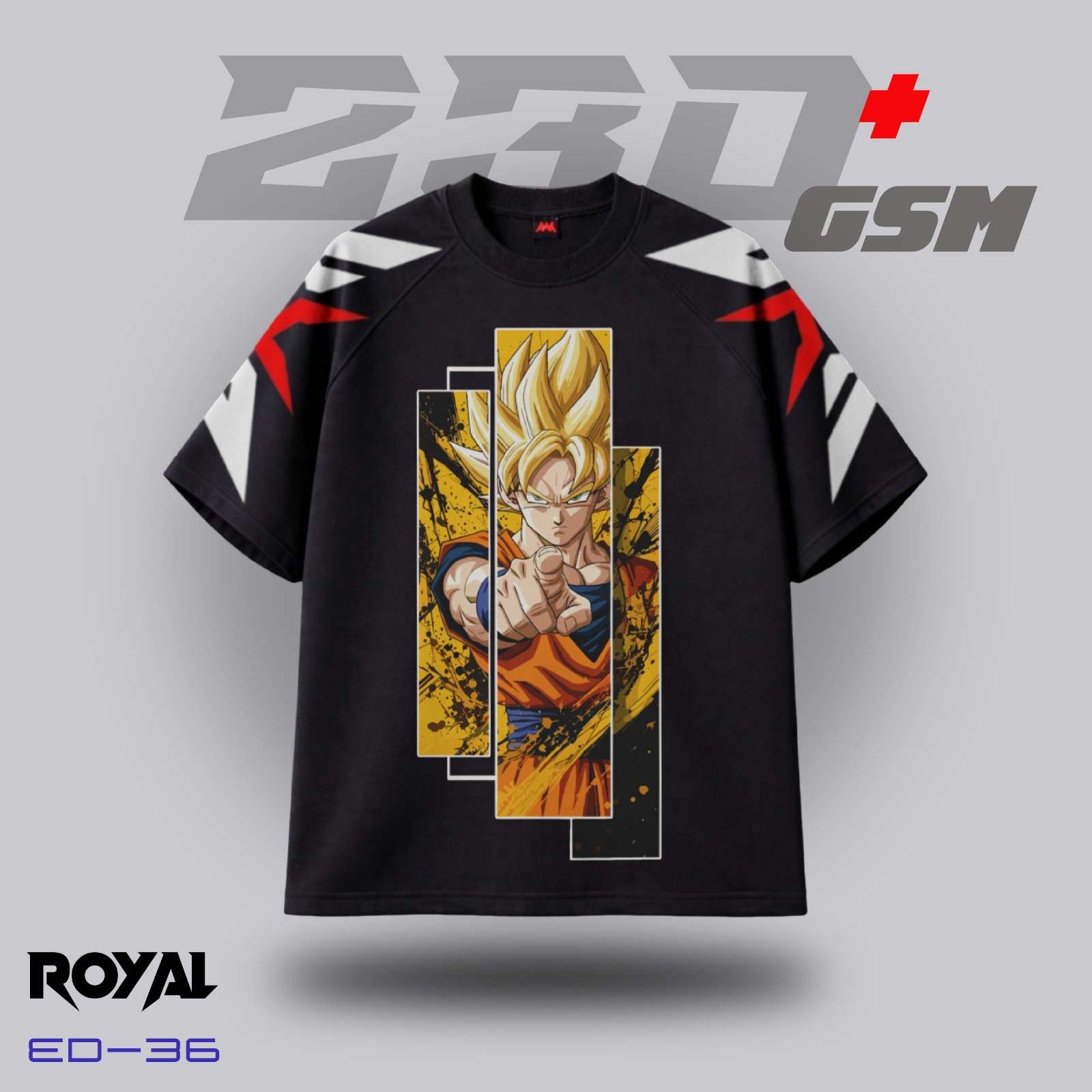 Goku - Super Saiyan Iconic Anime Oversized T-Shirt | ED-36