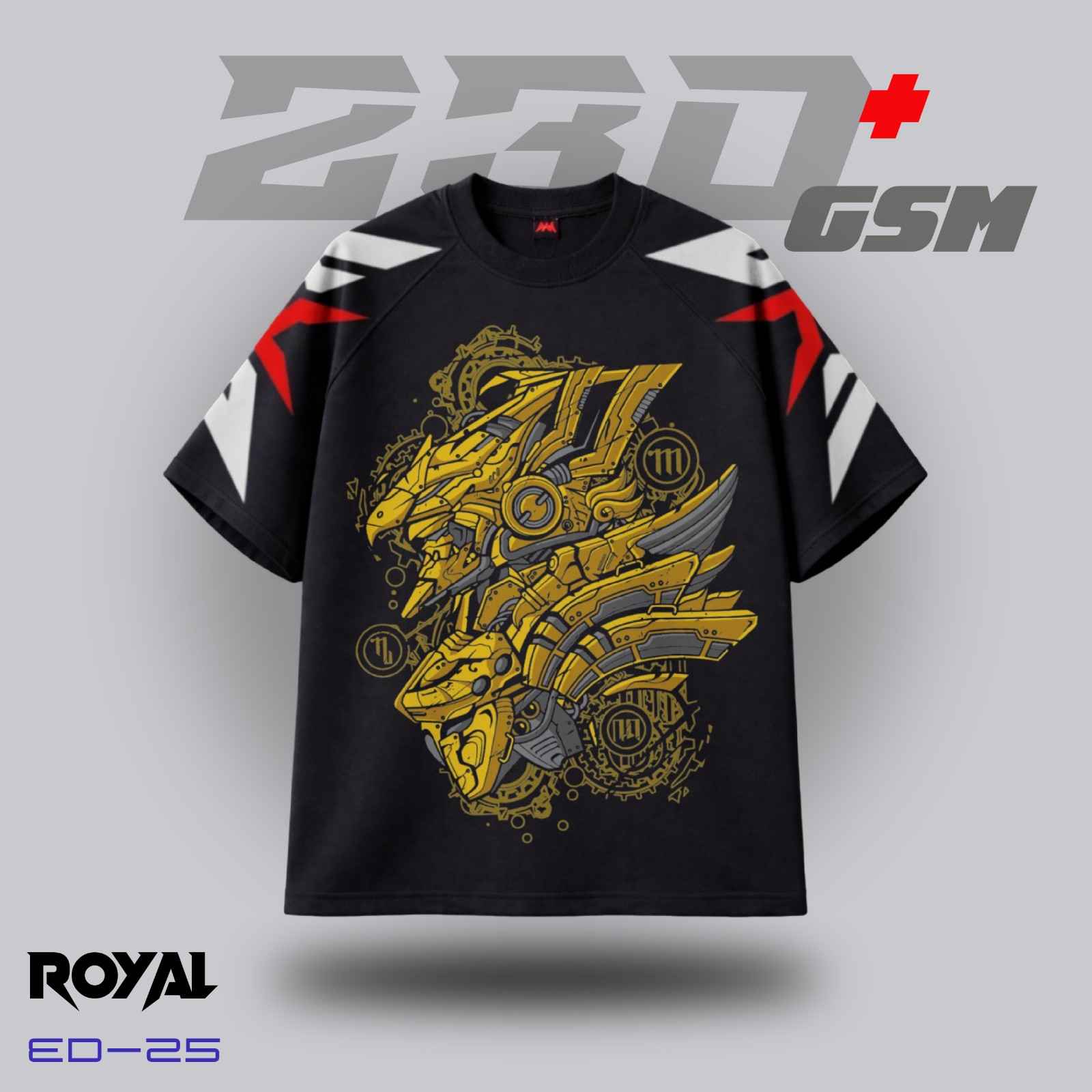 MECHANICAL SOUL Iconic Oversized T-Shirt | ED-25
